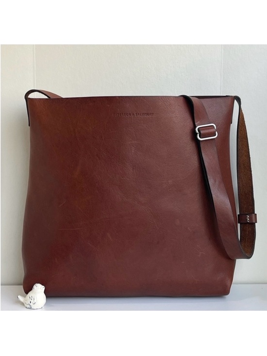 Paterson Salisbury Handbags - Paterson Salisbury Full Grain New Zealand Tasman Cow Leather Bucket Bag